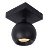 Lucide FAVORI Plafondlamp Zwart, 1-licht