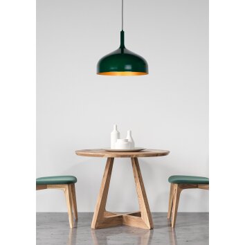 Lucide ROZALLA Hanglamp Groen, 1-licht
