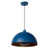 Lucide SIEMON Hanglamp Blauw, 1-licht