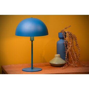 Lucide SIEMON Tafellamp Blauw, 1-licht
