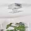 Liestal Plafondlamp LED Nikkel mat, 1-licht