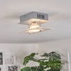Liestal Plafondlamp LED Nikkel mat, 1-licht
