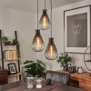 Brolla Hanglamp Zwart, 3-lichts