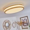Zurzach Plafondlamp LED Natuurlijke kleuren, Wit, 1-licht