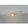Trio-Leuchten Ganado Plafondlamp LED Nikkel mat, 2-lichts, Afstandsbediening, Kleurwisselaar