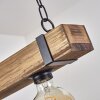 Montgomery Hanglamp Natuurlijke kleuren, Zwart, 3-lichts