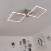 Buren Plafondlamp LED Nikkel mat, 1-licht