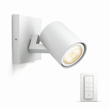 Philips Hue White Ambiance Runner Plafondlamp LED Wit, 1-licht