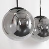 Steinhauer Bollique Hanglamp Zwart, 3-lichts