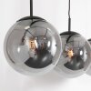 Steinhauer Bollique Hanglamp Zwart, 3-lichts