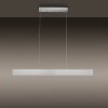 Leuchten-Direkt LOLAsmart-NILA Hanglamp LED Aluminium, 2-lichts, Afstandsbediening, Kleurwisselaar