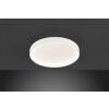 Wofi-Leuchten DUBAI Plafondlamp LED Wit, 1-licht