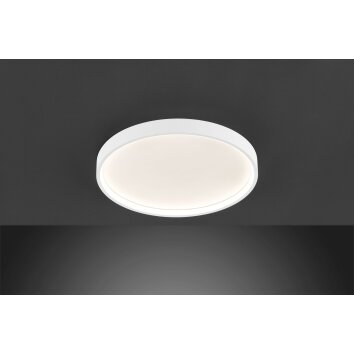 Wofi-Leuchten DUBAI Plafondlamp LED Wit, 1-licht