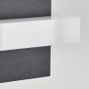 Lisalara Buiten muurverlichting LED Antraciet, Wit, 1-licht