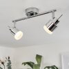 Morges Plafondlamp LED Chroom, 2-lichts