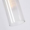 Morges Spiegellamp LED Donkerbruin, Nikkel mat, 2-lichts