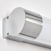 Morges Spiegellamp LED Chroom, Wit, 1-licht