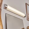 Morges Spiegellamp LED Chroom, Glitter effect, Wit, 1-licht