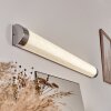 Morges Spiegellamp LED Chroom, Glitter effect, Wit, 1-licht