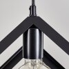 Melide Hanger Zwart, 3-lichts