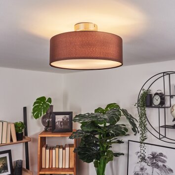 Tveid Plafondlamp Nikkel mat, 2-lichts