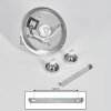 Morges Plafondlamp LED Chroom, Nikkel mat, 2-lichts