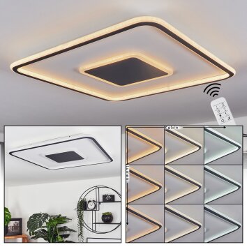 Kolo Plafondlamp LED Wit, 1-licht, Afstandsbediening