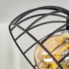 Orny Plafondlamp Natuurlijke kleuren, Zwart, 1-licht