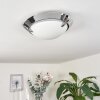 Morges Plafondlamp LED Chroom, 1-licht