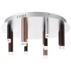 Brilliant Living Cembalo Plafondlamp LED Bruin, 12-lichts