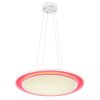 Globo MURPHY Hanger LED Wit, 1-licht, Afstandsbediening, Kleurwisselaar