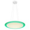 Globo MURPHY Hanger LED Wit, 1-licht, Afstandsbediening, Kleurwisselaar