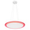 Globo MURPHY Hanger LED Wit, 1-licht, Afstandsbediening, Kleurwisselaar