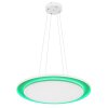 Globo MURPHY Hanger LED Wit, 1-licht, Afstandsbediening, Kleurwisselaar