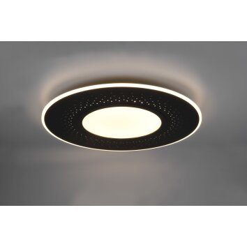 Trio-Leuchten Verus Plafondlamp LED Zwart, 1-licht, Afstandsbediening