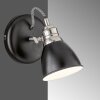 Fischer-Honsel Wales Muurlamp Zwart, 1-licht