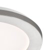 Fischer-Honsel Gotland Plafondlamp LED Nikkel mat, 1-licht