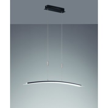 Fischer-Honsel Metis Hanglamp LED Zwart, 1-licht