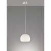 Fischer-Honsel Bow Hanglamp Nikkel mat, 1-licht