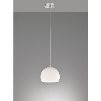 Fischer-Honsel Bow Hanglamp Nikkel mat, 1-licht