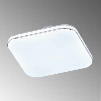Fischer-Honsel Porto Plafondlamp LED Wit, 1-licht