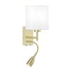 Fischer-Honsel Dreamer Muurlamp Messing, 1-licht