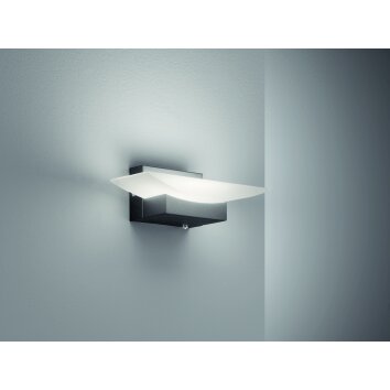 Fischer-Honsel Bowl TW Muurlamp LED Zwart, 1-licht