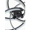 SCHÖNER-WOHNEN-Kollektion Loop Hanglamp LED Zwart, 1-licht