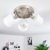 Alsen Plafondlamp Nikkel mat, 3-lichts