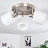 Alsen Plafondlamp Nikkel mat, 3-lichts