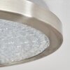 Kerns Plafondlamp LED Nikkel mat, 1-licht