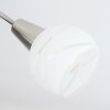 Warga Plafondlamp Nikkel mat, 5-lichts