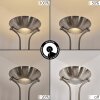 Rom Staande lamp LED Nikkel mat, 2-lichts