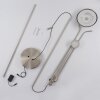 Rom Staande lamp LED Nikkel mat, 2-lichts
